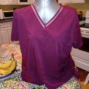 Womens scrub top